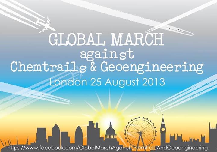 25th August - Global March against Chemtrails & Geoengineering