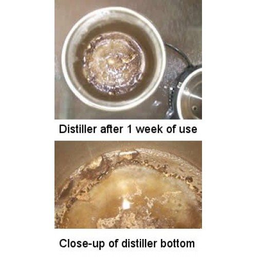 Chemtrails Project UK water distiller 1 week test